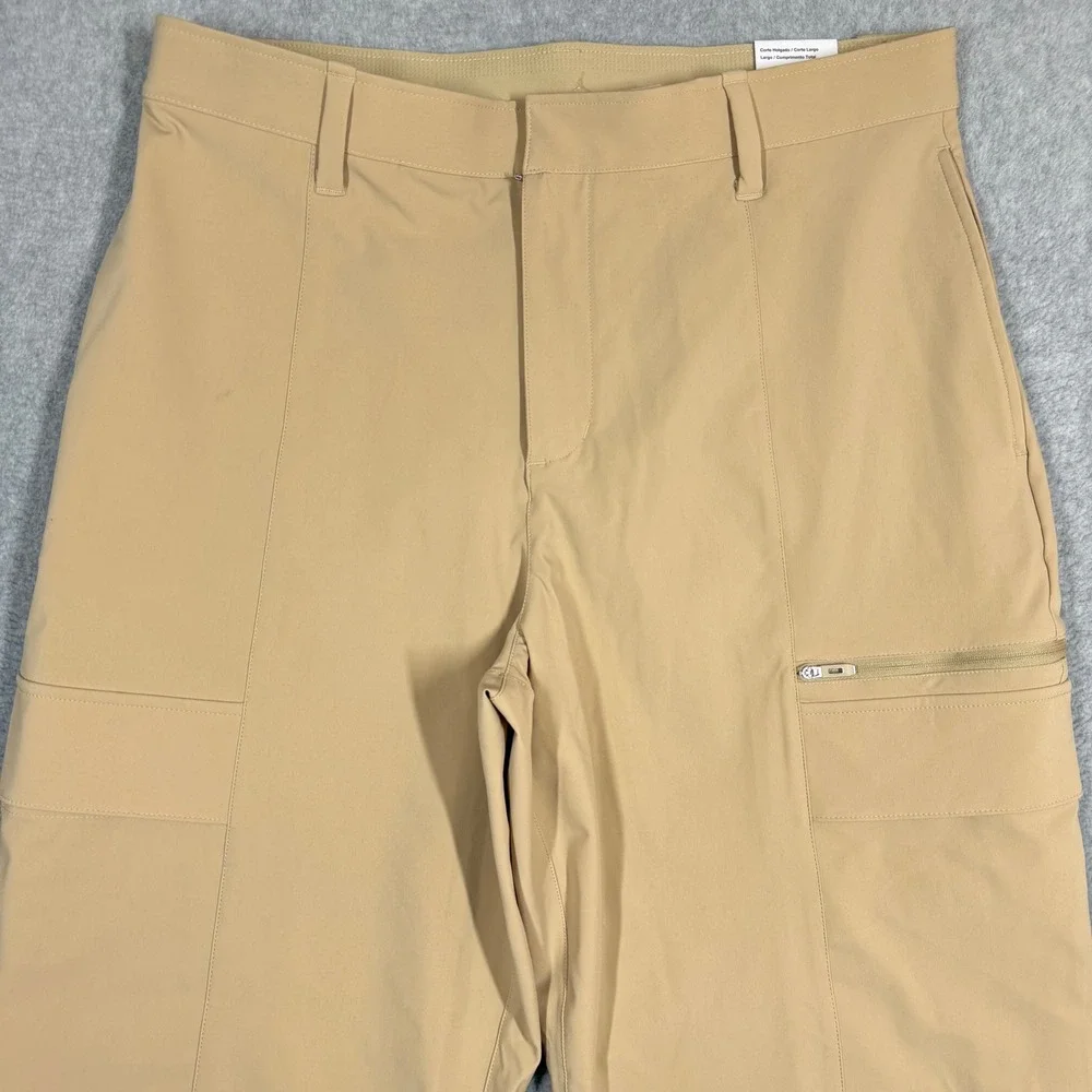 Jordan Golf Repel Cargo Pants Mens 34x30 Khaki Tan Loose Fit NWT
